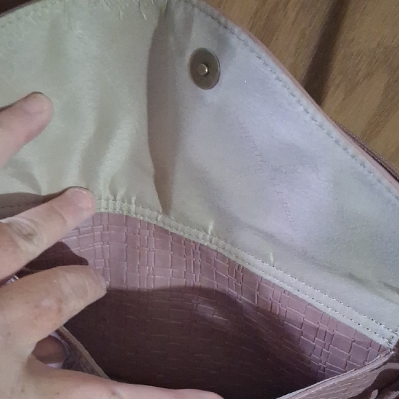 LOW START Rosetti Mauve Textured Crossbody Bag New With Tags - Picture 7 of 8